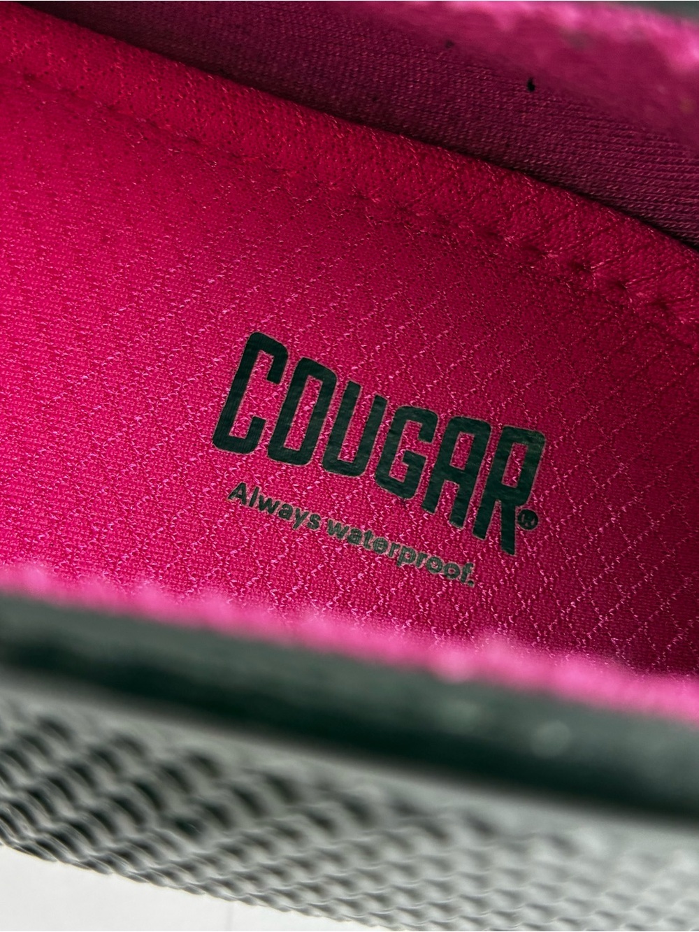 Cougar Ruby Black Rubber Waterproof  Loafers - Picture 6 of 8